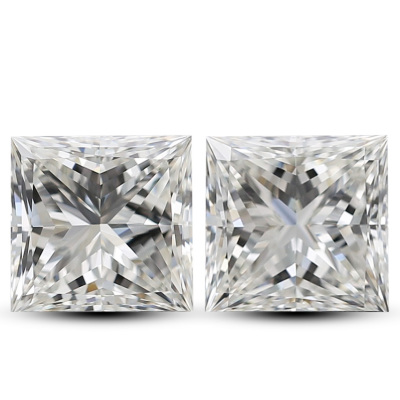 2.00ct Loose Pair of Diamonds GIA G VS1, H VS1