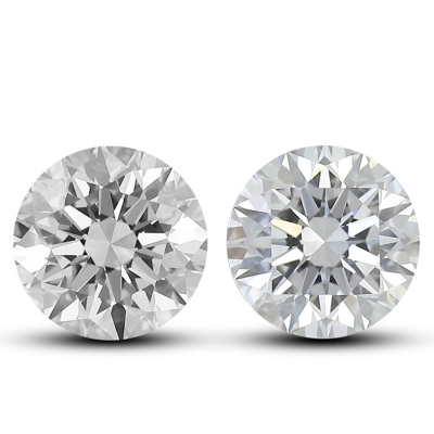 0.85ct Loose Pair of Round Diamonds GIA E IF