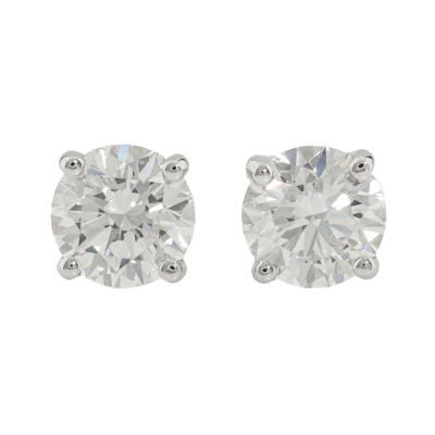 1.00ct Diamond Studs GIA D VVS2, E VVS2