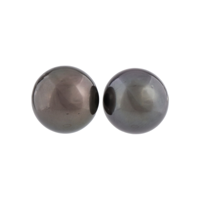 13.3-13.2mm Tahitian Pearl Studs