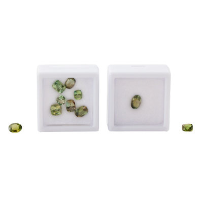 6.43ct Parcel of 10 Loose Alexandrite's GIA GSL