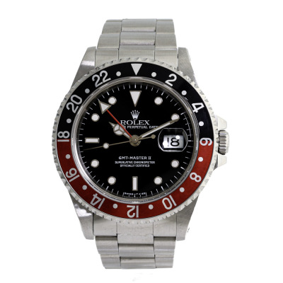 Rolex GMT Master II Coke Mens Watch 16710