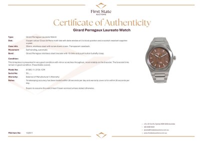 Girard Perregaux Laureato Watch - 4