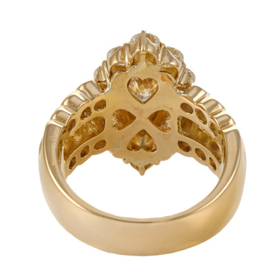 1.54ct Centre Diamond Ring, 18ct Gold 12.9g - 5