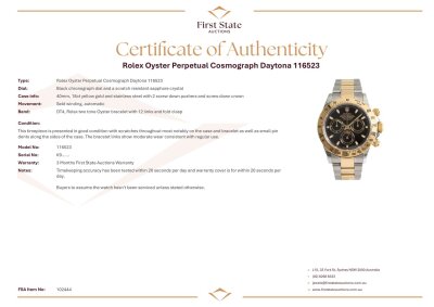 Rolex Oyster Perpetual Cosmograph Daytona 116523 - 4