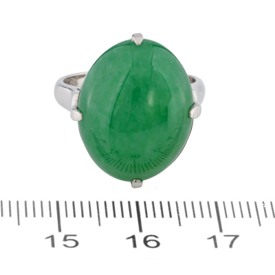 15.35ct Jade Ring - 2