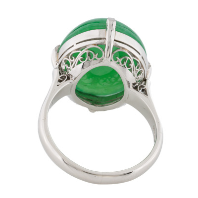 15.35ct Jade Ring - 5