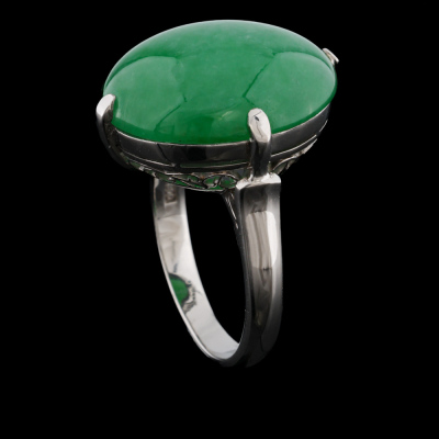 15.35ct Jade Ring - 6