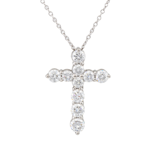 1.00ct Diamond Cross Pendant