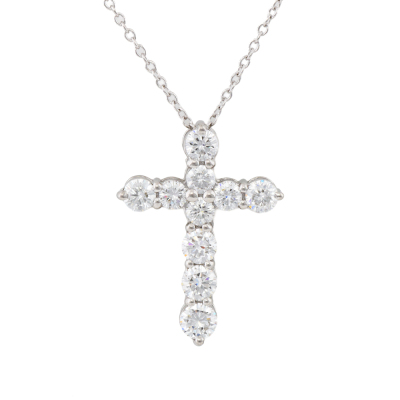 1.00ct Diamond Cross Pendant