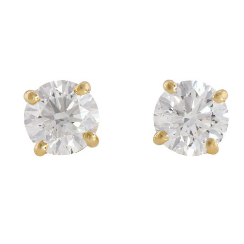 0.93ct Diamond Studs GIA D SI1 and D SI2