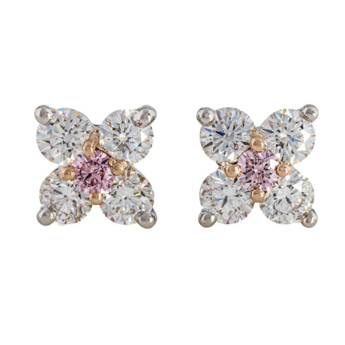Argyle Origin Intense Pink Diamond Earrings GSL