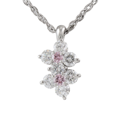 0.10ct Argyle Origin Intense Pink Diamond Pendant