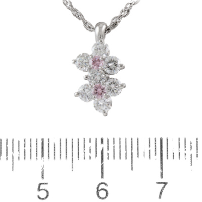 0.10ct Argyle Origin Intense Pink Diamond Pendant - 2