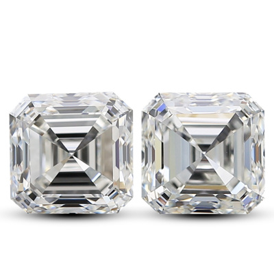 4.02ct Pair of Loose Diamond GIA H/I VS1