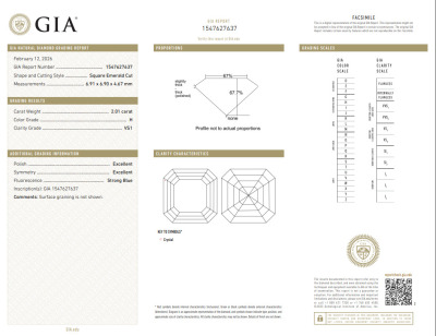 4.02ct Pair of Loose Diamond GIA H/I VS1 - 2