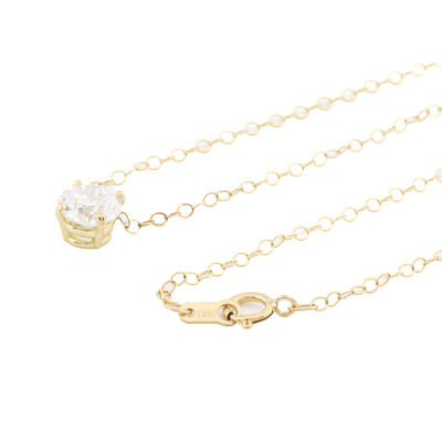 0.91ct Diamond Solitaire Pendant GIA D VVS1 - 6