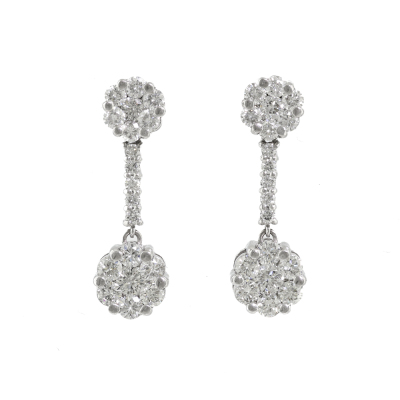 2.00ct Diamond Drop Earrings