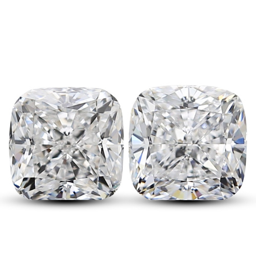 2.14ct Loose Pair of Diamonds GIA D VS1