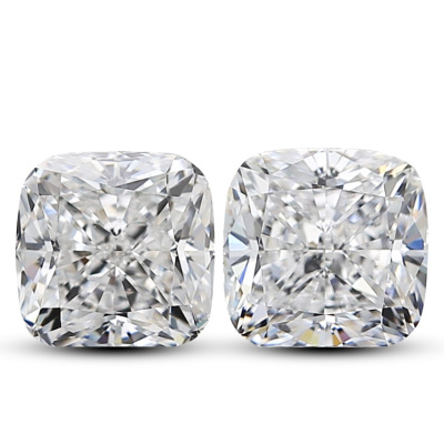 2.14ct Loose Pair of Diamonds GIA D VS1