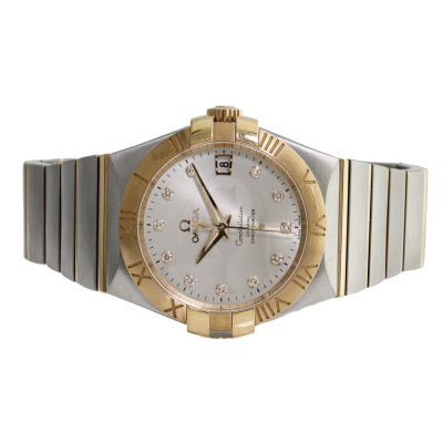 Omega Constellation with Diamond Watch - 6