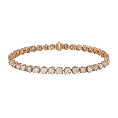 7.79ct Diamond Tennis Bracelet
