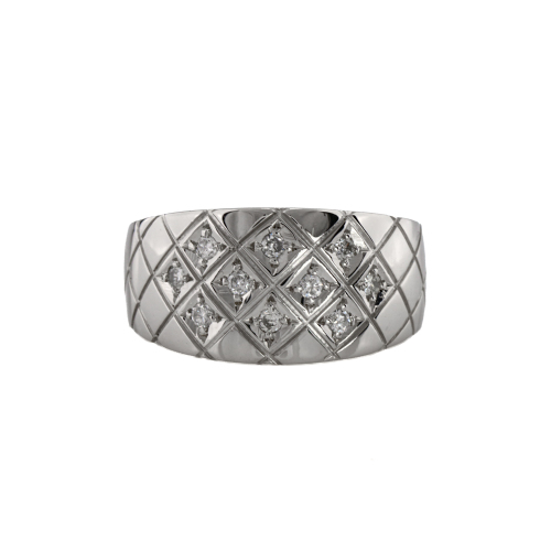 Diamond Dress Ring, Platinum 8.4g