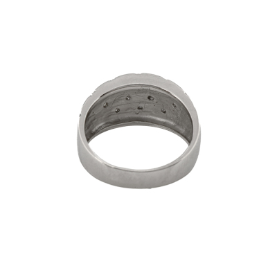 Diamond Dress Ring, Platinum 8.4g - 10
