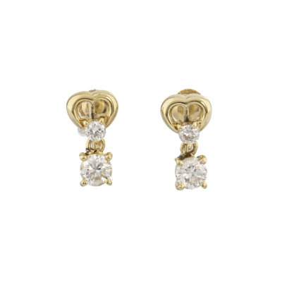 Diamond Pendant & Diamond Earrings - 3