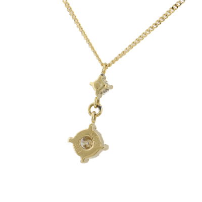 Diamond Pendant & Diamond Earrings - 4