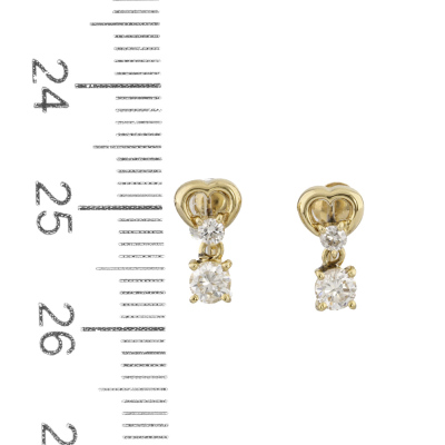 Diamond Pendant & Diamond Earrings - 6