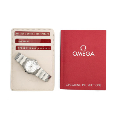 Omega Constellation with Diamonds Watch - 8
