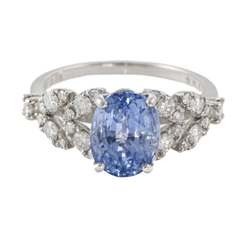 3.75ct Sri Lankan Unheated Sapphire Ring GSL