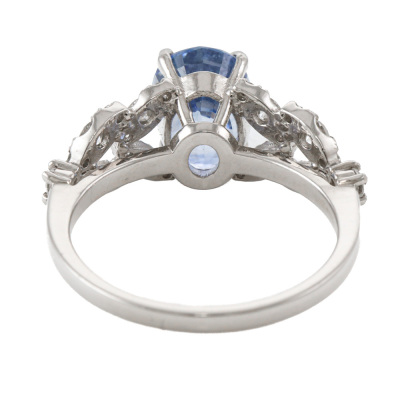 3.75ct Sri Lankan Unheated Sapphire Ring GSL - 5