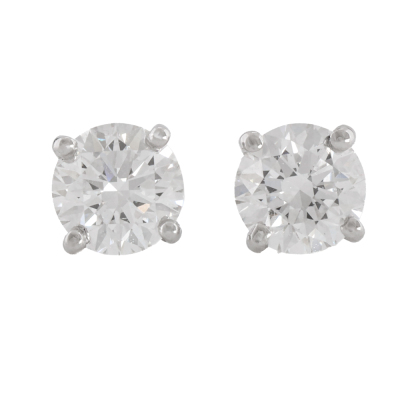 1.02ct Diamond Studs GIA D VS2