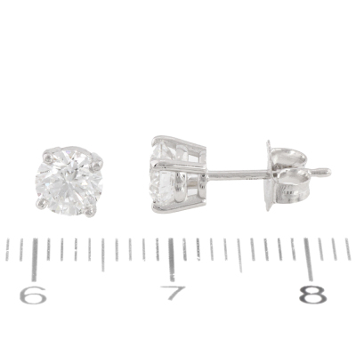 1.02ct Diamond Studs GIA D VS2 - 2