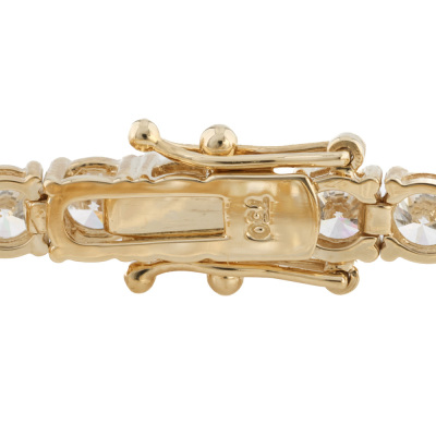 11.27ct Diamond Tennis Bracelet - 4