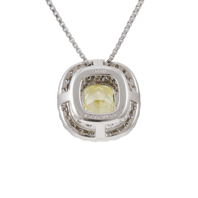 1.58ct Fancy Vivid Yellow Diamond GIA SI2 - 6