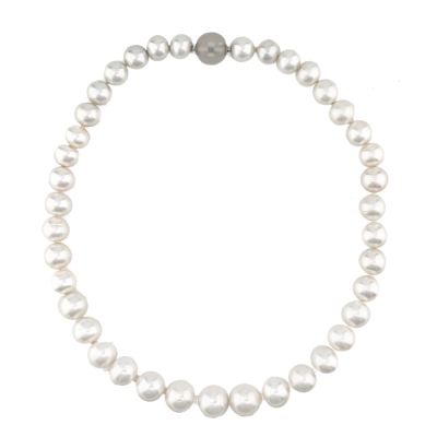 13.9-11.1mm Autore Pearl Strand Necklace - 2