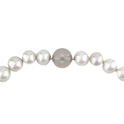 13.9-11.1mm Autore Pearl Strand Necklace - 7