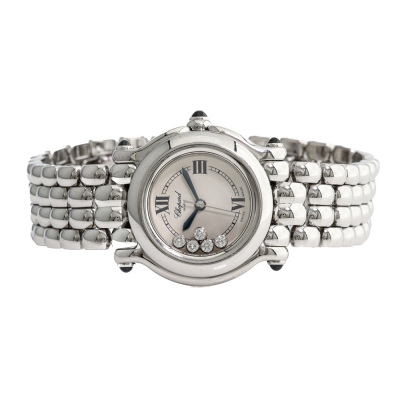 Chopard Happy Sport with Diamond Ladies Watch - 3