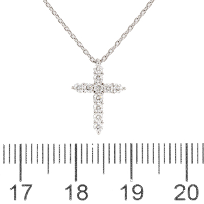 Graff Diamond Cross Petite Pendant - 2