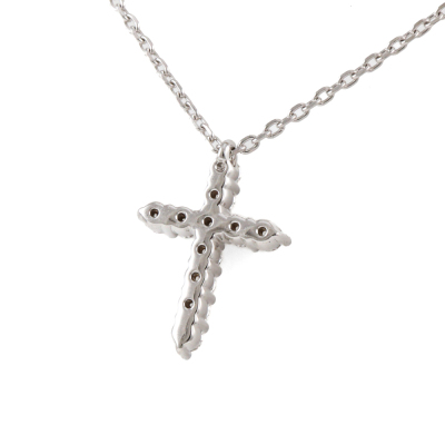 Graff Diamond Cross Petite Pendant - 4
