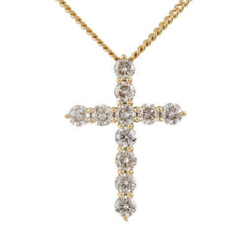 2.00ct Diamond Cross Pendant