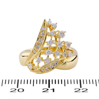 Diamond Dress Ring 18ct Yellow Gold - 2