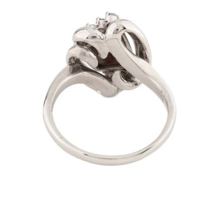 Boulder Opal & Diamond Ring - 4