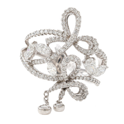 1.11ct Diamond Dress Ring