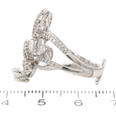 1.11ct Diamond Dress Ring - 2