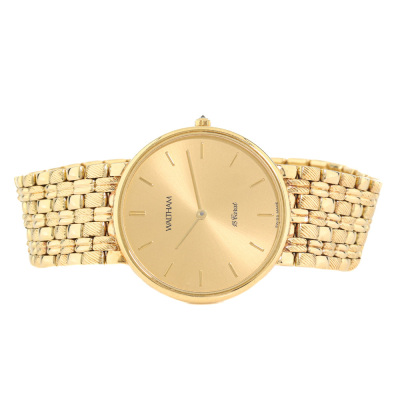 Waltham 18ct Yellow Gold Watch 68.4g - 8