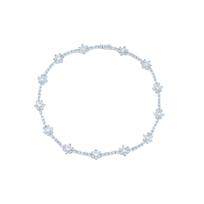 25.44ct Aquamarine & Diamond Gold Necklace - 5